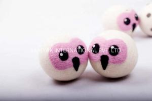 ลูกบอลเป่าแห้งดีไซน์รูปนกทำจากผ้ากำมะหยี่ออร์แกนิกสำหรับใช้ในบ้านของเล่นเด็ก - Product Image 6