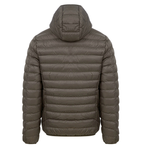 <b>Men's</b> High Quality Breathable Puffer <b>Jacket</b> Winter Season Plus Size <b>Long</b> Sleeve Stand Zipper Closure Waterproof Print Front - Product Image 2