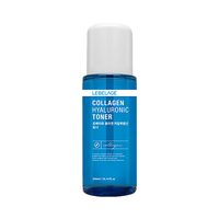 Tonique liquide coréen hydratant au collagène + peptides d'acide hyaluronique, hydratation intense, rajeunissement, anti-âge, raffermissant, lotion pour le visage