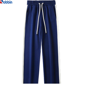 2026 Low Price Unique Style Men Trouser Online Sale <b>Comfortable</b> Summer Straight Loose Wide-leg Trouser for Men's Best Price - Product Image 4