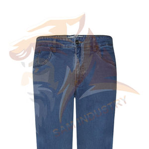 Pantalon en jean décontracté pour homme, respirant, nouvelle mode, prix de gros abordable, en vente - Product Image 3
