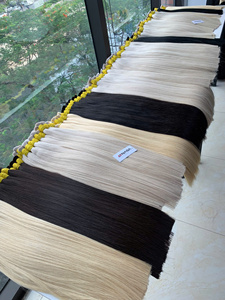 Extensiones de Cabello Humano Vietnamita al Por Mayor, Precio de Fábrica, Colores Castaño Oscuro, Castaño Claro y Rubio - Product Image 4