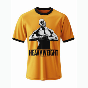Tenues de sport décontractées pour hommes OEM, t-shirts de fitness de couleur unie, vêtements de sport légers et respirants - Product Image 3