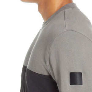 เสื้อสเวตเชิ้ตผู้ชายสำหรับฤดูใบไม้ร่วงและฤดูหนาว ผ้าฝ้าย 100% สวมใส่สบาย ระบายอากาศได้ดี ดีไซน์เรียบง่าย รับผลิตตามแบบ OEM บริการปกติ - Product Image 5