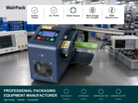 Machine à coussins d'air professionnelle robuste LPD-07 à température, vitesse et volume d'air réglables pour le remplissage de vide en entrepôt logistique