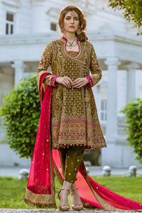 Vêtements ethniques pakistanais prêts-à-porter pour femmes, ensemble de robe 3 pièces avec dupatta, couleur personnalisée, haute qualité, luxe, pour fêtes et mariages - Product Image 2