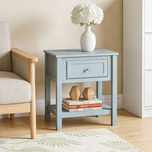 Tavolino a Forma di C per Divano, Arredamento per Soggiorno - Product Image 1