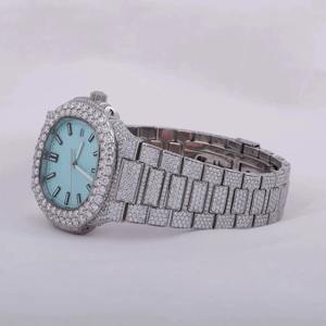 Exquisita Colección de Joyería Fina para Hombre, Relojes con Diamantes Moissanite Redondos para Cada Ocasión, del Mayor Fabricante Indio - Product Image 3