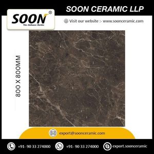 Nuevo Diseño de Baldosas de Porcelana Mate para Piso, 800x800mm, Antideslizantes, Antibacterianas, Diseño Rústico para Uso en Exteriores y Hoteles por Soon Ceramic - Product Image 2