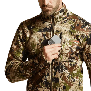 Traverse Winter Soft Shell Spandex/Nylon Heavyweight Windproof Breathable Fleece Hunting <b>Men's</b> Full Sleeve <b>Camo</b> Optifade - Product Image 4