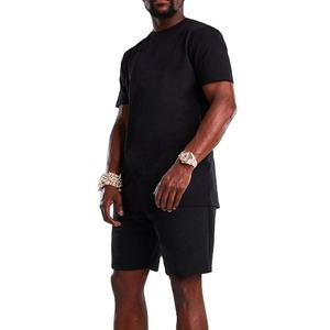 Conjuntos de camisetas casuales Ropa de entrenamiento personalizada para hombres Camiseta y conjunto corto para hombres Conjuntos de fitness para gimnasio - Product Image 1