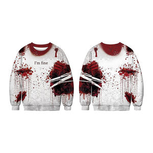 Sudaderas de Invierno para Hombre con Logotipo Personalizado Impreso en 3D y Bordado, 100% Algodón Lavado, con Capucha y Corte Holgado - Product Image 4