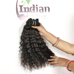 Cheveux humains indiens vierges vietnamiens pour femmes, bouclés, alignés dans le sens des cuticules, non traités, couleur naturelle, en lots de 10 à 36 pouces - Product Image 2