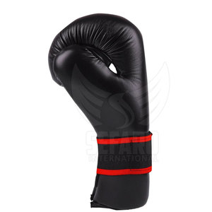 Gants semi-contact avec logo personnalisé, prix bas, gants semi-contact en cuir - Product Image 3
