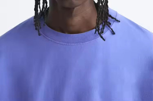 เสื้อยืดคอกลมแขนยาวสองชั้นทรงโอเวอร์ไซส์ผ้าฝ้ายคุณภาพสูงเนื้อหนาสำหรับผู้ชาย (แบบยูนิเซ็กส์) - Product Image 3