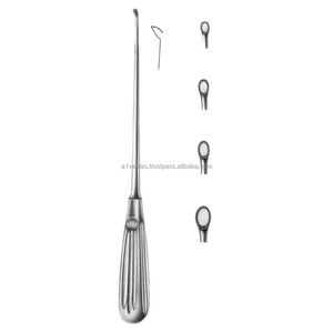 เครื่องมือผ่าตัดกระดูกแบบใช้ซ้ำได้ OEM แบบกำหนดเอง A-1 VERITAS Bone Curette ทำจากเหล็กกล้าไร้สนิมสำหรับศัลยกรรมกระดูก |   ที่ใส่เข็ม - Product Image 1