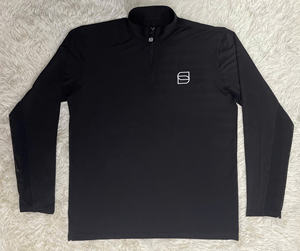 เสื้อสเวตเตอร์แขนยาวคอซิป แบรนด์ Best Sales 2026  โลโก้ด้านหน้าซ้ายอก เสื้อกอล์ฟคอซิปสำหรับผู้หญิง ผลิตในเวียดนาม - Product Image 3