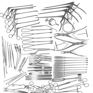 NEMAS CARE INTERNATIONAL Juego de 78 Instrumentos Quirúrgicos Ortopédicos para Craneotomía y Laminectomía, de Acero Inoxidable, Manuales - Product Image 1