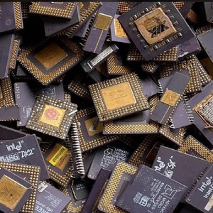 Déchets de processeurs CPU en céramique pour le recyclage de l'or, l'industrie du recyclage des déchets électroniques, déchets de céramique bon marché CPU Xeon Gold 6200 - Product Image 1