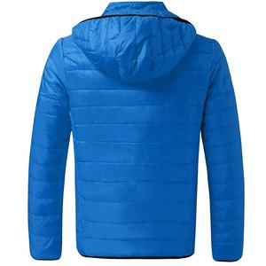 Chaqueta acolchada aislada personalizada para hombre, abrigo cálido de invierno acolchado resistente al agua, plegable, para senderismo y camping - Product Image 4