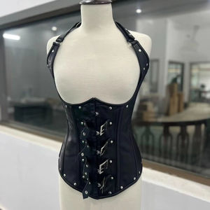 Corsés para Mujer, Sexy, Moldeadores, Modernos, de Cuero, para Tallas Grandes, Transpirables - Product Image 1