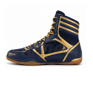 Chaussures de boxe professionnelles avec soutien de la cheville et chaussures de boxe haut de gamme pour l'entraînement compétitif - Product Image 5