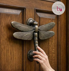 Ba Traditional Cast Iron Mermaid <b>Door</b> Knocker Eco-Friendly Waterproof Self-adhesive Coastal Wall Mount Home Decor Entryway - Product Image 1