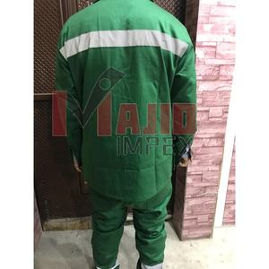 Bata de seguridad con logo personalizado para trabajadores de la construcción, ropa de trabajo de algodón reflectante de alta visibilidad - Product Image 5