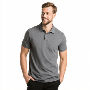 Camisas Polo Casuales para Hombre, Camisa Polo de Alta Calidad con Botones para Hombre, Camisa Polo de Manga Corta 100% Algodón Poliéster para Hombre - Product Image 6