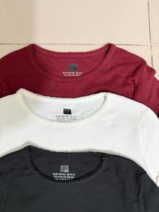 เสื้อยืดแขนยาวสำหรับเล่นกีฬากลางแจ้งพร้อมคุณสมบัติแห้งเร็วสำหรับการวิ่งตกปลาเดินเขาออกกำลังกายมีโลโก้ด้านหน้าสไตล์หวานๆ - Product Image 3