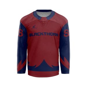 Accepter des conceptions personnalisées Maillot de hockey Maillot de sublimation bon marché Maillots de hockey sur glace d'entraînement par sublimation 2025 - Product Image 1