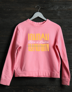 Women Long Sleeve Sweatshirt 100% Cotton <b>Fleece</b> Fabric Winter Season Solid color - Product Image 3