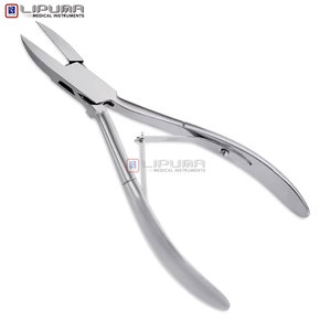 Professional Stainless Steel <b>Toe</b> Nail Clipper with Curved Blade Safe for Seniors and Babies Use on Thick Nails - Product Image 2