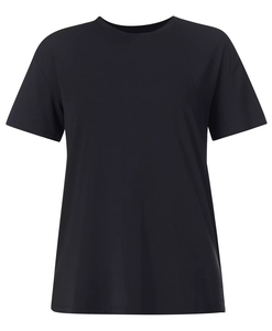 T-shirt pour femmes à col rond en coton, tendance, pour le fitness, vente chaude - Product Image 1