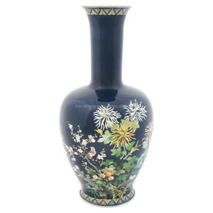 Florero de estilo moderno, jarrones altos, exhibición de suelo, sala de estar, accesorios de decoración del hogar, jarrón esmaltado de diseño personalizado para la venta - Product Image 3