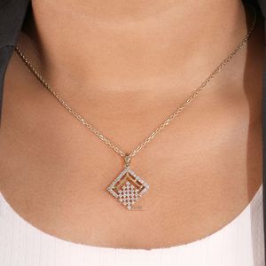Collier en diamant rond certifié IGI, clarté VVS-VS, pièces de diamant royales, adapté à chaque reine, pour femmes, en provenance d'Inde - Product Image 3