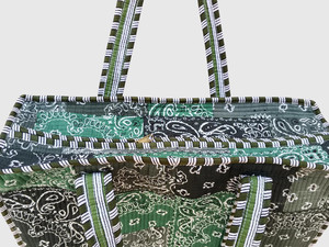 Floral Cotton <b>Tote</b> <b>Bag</b> With Embroidery Open Top Design <b>For</b> Shopping <b>Summer</b> Bohemian Style - Product Image 2