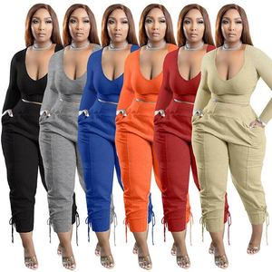 Conjunto Deportivo de Dos Piezas para Mujer, Pantalones Ajustados a la Moda, Listo para Enviar, Personalizable con Dropshipping - Product Image 5