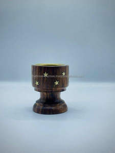 Portavelas de madera de acacia a precios de fábrica, portavelas de madera, quemador de aroma de madera para el hogar y la Oficina - Product Image 6