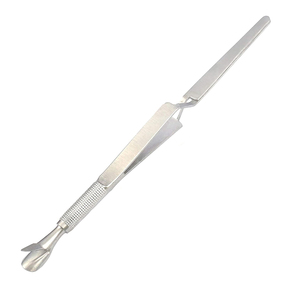 Pousse-cuticules en acier inoxydable, baguette magique, pince à cuticules, outils multifonctions pour ongles en acrylique, fournisseurs OEM - Product Image 1
