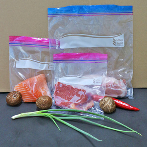 Sacs alimentaires robustes à double fermeture éclair, idéaux pour l'industrie de la restauration et le stockage à long terme de la chaîne du froid - Product Image 1