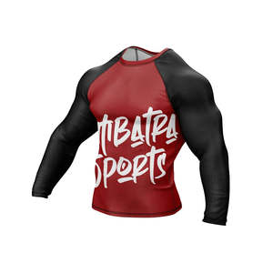 New Grappling Jiu Jitsu MMA Shirt Short Set Rashguard For Men Bjj Boxing Jerseys Rash Guard MMA Shorts Boxing Sport Clothing - Product Image 6