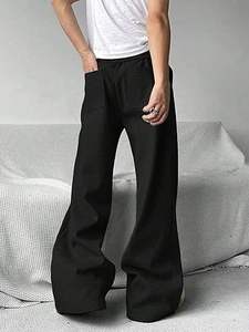 Pantalon de jogging empilé pour homme, streetwear, personnalisable, pour le sport et la gym - Product Image 5