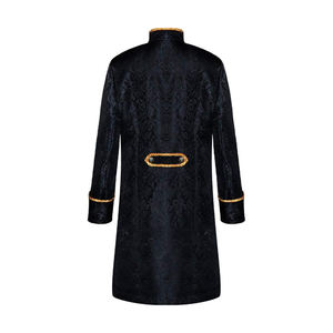 Abrigo de lana clásico estilo americano de la época colonial con botones frontales, reproducción. - Product Image 2