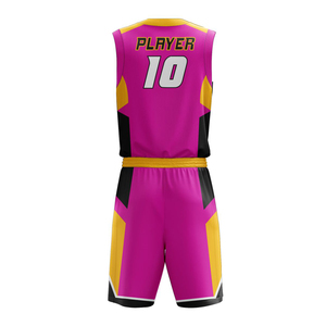 Men’s Latest Design Summer Basketball Jersey & Shorts Reversible Breathable Team Uniform Wholesale - Product Image 2