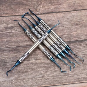 BAFA SURGICAL INSTRUMENTS Juego de 6 Espátulas Profesionales para Resina Compuesta Dental, Herramienta de Restauración con Agarre Ergonómico - Product Image 6