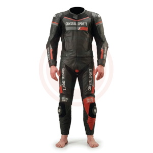 Vêtements de sport professionnels imperméables pour adultes, course moto, protection intégrale du corps, unisexe, cuir personnalisé, Crystal Sports - Product Image 5