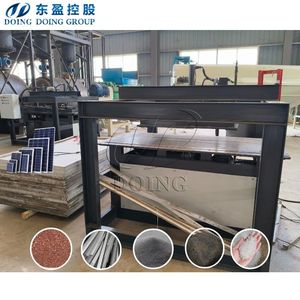PV <strong>Solar</strong> Panel Recycling Line Component: <strong>Solar</strong> Panel Frame Remover <strong>Generating</strong> Clean Glass and Silicon <strong>Solar</strong> Scraps - Product Image 6