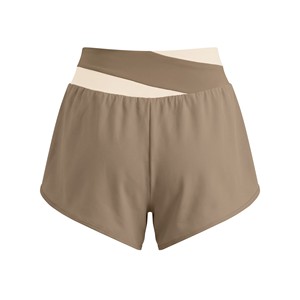 Shorts deportivos de cintura alta, shorts de correr con cintura cruzada, ropa deportiva para gimnasio, shorts atléticos para mujer - Product Image 2