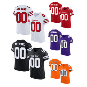 Nouvelle tenue d'équipe sportive américaine, maillot de football américain à manches courtes, lavé, toutes saisons, meilleure qualité - Product Image 1
